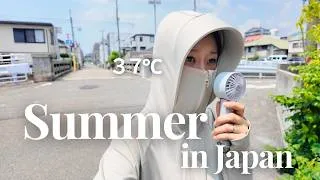 Thumbnail: How I Survive Summer in Japan🇯🇵｜37℃Heat , Summer Food
