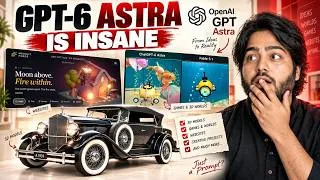 Thumbnail: GPT-6 Astra Is INSANE: It Builds Websites, 3D Worlds & Games by Itself