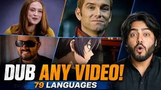 Thumbnail: This FREE AI Tool Dubs ANY Video in 79 Languages (Too Good to Be Real?)