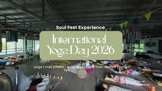 Thumbnail: The Most Exhausting Yet Fulfilling Wellness Weekend | International Yoga Day 2026
