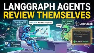 Thumbnail: Build Self-Reviewing AI Agents with LangGraph in Python