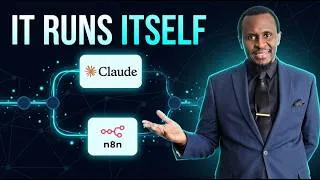Thumbnail: I Gave Claude Control of n8n — It Runs My Entire Business