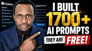 Thumbnail: I Built 1,700+ AI Prompts... They're FREE