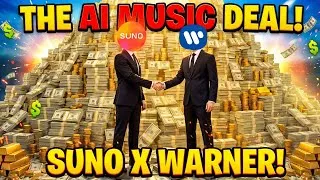Thumbnail: Suno AI's SHOCKING Partnership with Warner Music Group Explained