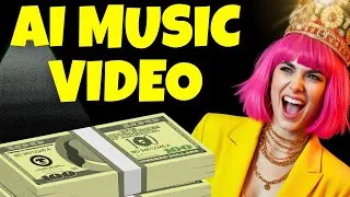 Thumbnail: How To Make AI Music Videos in 1 MINUTE & WIN up to $50,000