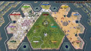 Thumbnail: Civ 6 AI Only Timelapse: Lands of Fury