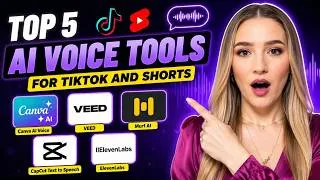 Thumbnail: Top 5 AI Voice Tools for TikTok and shorts