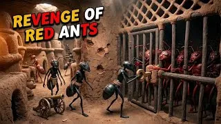Thumbnail: 🚀 Red Ants’ Revenge: Epic 3D Battle Against Black Ants | Full HD Animated Colony War 🐜