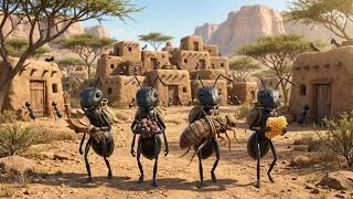 Thumbnail: Black Ants vs Deadly Desert Monsters | Epic Survival Story | Ai Clash Zone 