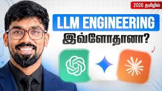 Thumbnail: ₹35 LPA LLM Engineer Roadmap 2026 in Tamil (Beginner to Job Ready🔥)
