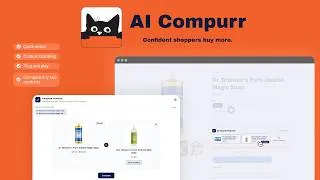 Thumbnail: AI Compurr — AI-Powered Product Comparison for Shopify Stores