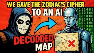Thumbnail: We Gave the Zodiac's Cipher to an AI. It Ignored the Letters and Decoded a Hidden Map in the Spacing