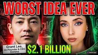 Thumbnail: $100M ARR with Only 50 People - Gamma CEO Built a $2.1B AI Unicorn (a16z)