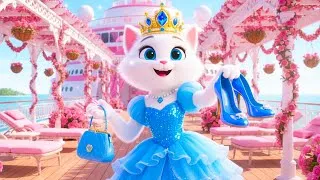 Thumbnail: 🐱💄 Cute Kitten’s First Time Trying Beautiful Makeup 👗✨| Ai Cat Story