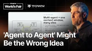 Thumbnail: Agents' next frontier: agent-to-agent and network effects — Jean-Denis Greze, Town