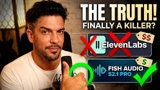 Thumbnail: Fish Audio S2.1 Pro: Finally a Cheap ElevenLabs Killer