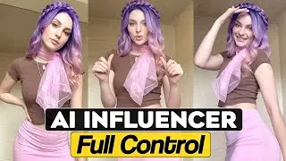 Thumbnail: How to Create a Realistic AI Influencer (Full Control Method)