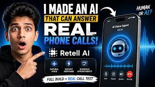 Thumbnail: I Made an AI That Can Answer Real Phone Calls | Retellai