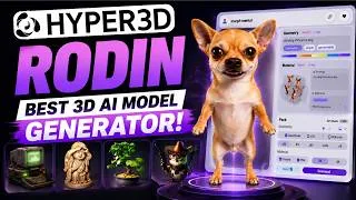 Thumbnail: Hyper3D Rodin | Best 3D AI Model Generator for Everyone