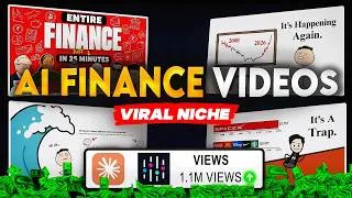 Thumbnail: How to Start a Finance YouTube Channel with AI (Full Course)