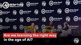 Thumbnail: The First AI Generation: Are We Learning the Right Way? | will.i.am & Michael Crow
