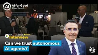 Thumbnail: Trusting autonomous AI agents | Bilel Jamoussi (ITU) interviewed by IT for Business