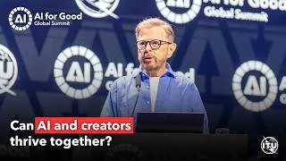Thumbnail: The future needs creators: AI and human creativity | Björn Ulvaeus