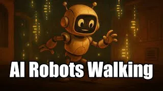 Thumbnail: Robots Learn to Walk: Why Scaling RL Simulation Is the Key to Physical AI