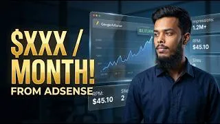 Thumbnail: I Make $XXX/Month With AdSense On 2 Websites