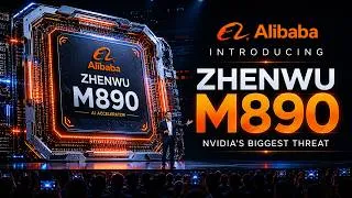 Thumbnail: Alibaba's M890 AI Monster Chip Just Changed Everything NVIDIA's Biggest Threat Yet
