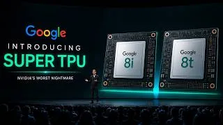 Thumbnail: Google Just Unveiled TPU 8t & 8i NVIDIA'S Billion Dollar GPUs Look Like Joke!