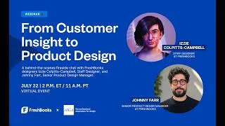 Thumbnail: AIGA Webinar: From Customer Insight to Product Design
