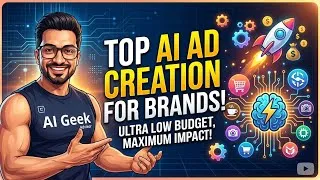 Thumbnail: Create High-Converting Ads in Minutes (The Low-Budget AI Hack)