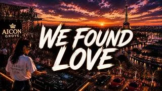 Thumbnail: Rihanna & Calvin Harris – We Found Love (Afro House Remix 2026) | AICON GROVE