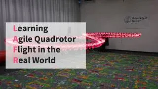 Thumbnail: Learning Agile Quadrotor Flight in the Real World (RSS 2026)
