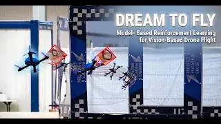 Thumbnail: Dream to Fly: Model-Based Reinforcement Learning for Vision-Based Drone Flight (ICRA 2026)