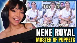 Thumbnail: SHE DOES METALLICA!? | NENE ROYAL "Master of Puppets" - Metallica | Live Show | REACTION