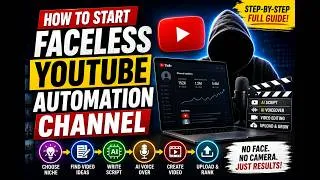 Thumbnail: How to Start a Faceless YouTube Automation Channel