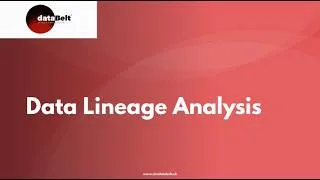Thumbnail: DataBelt® - Data Lineage Analysis