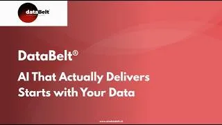 Thumbnail: DataBelt® - AI that actually delivers starts with your data