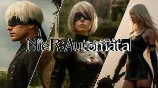 Thumbnail: NieR Automata Characters Reimagined in Real Life with AI