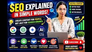 Thumbnail: SEO in 2026: Simple Explanation for Beginners 💡