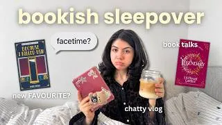 Thumbnail: finding my first ever SIX STAR READ  📚⭐️💖  let's have a BOOKISH SLEEPOVER *chatty*