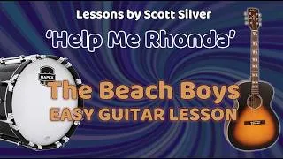 Thumbnail: Help Me Rhonda Easy Guitar Lesson The Beach Boys