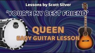 Thumbnail: Queen: You're My Best Friend - Easy Guitar Lesson