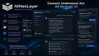 Thumbnail: AINexLayer + Gmail & Google Calendar | Connect Your Apps & Work with AI