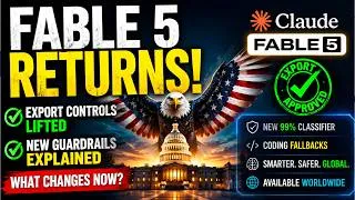 Thumbnail: Fable 5 Returns: Export Controls Lifted & New Guardrails Explained 🦅