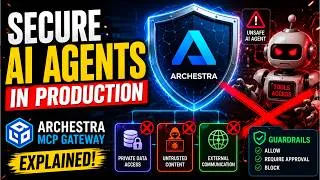 Thumbnail: Securing AI Agents in Production: Archestra MCP Gateway Explained 🛡️