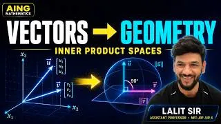 Thumbnail: #1 Inner Product Spaces | Demo LectureFrom Vectors to Geometry: Understanding Inner Product Spaces