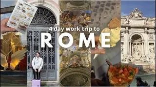 Thumbnail: how I spent 96 hours in Rome: work, pasta, & sightseeing